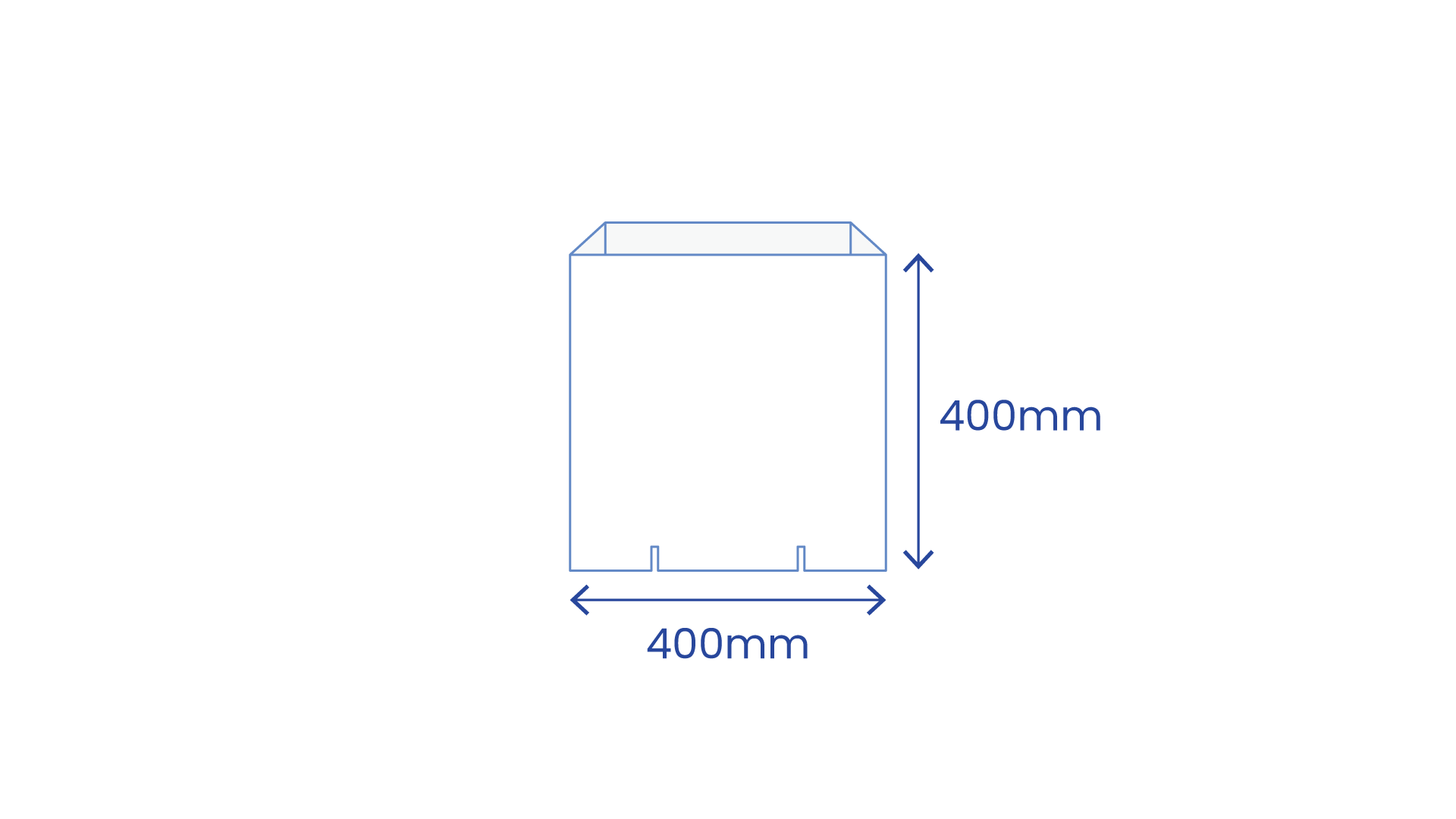 400mm x 400mm