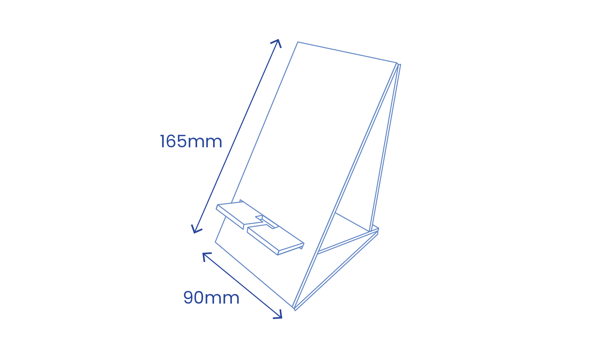 90mm x 165mm