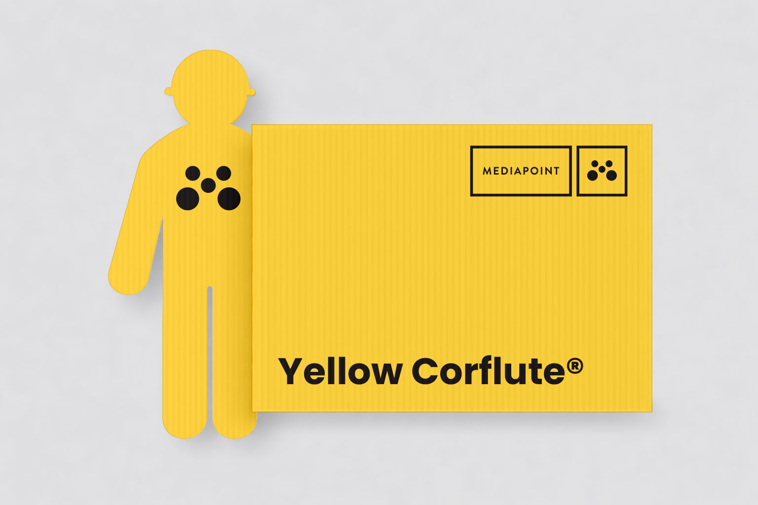 Yellow Corflute - Print Only