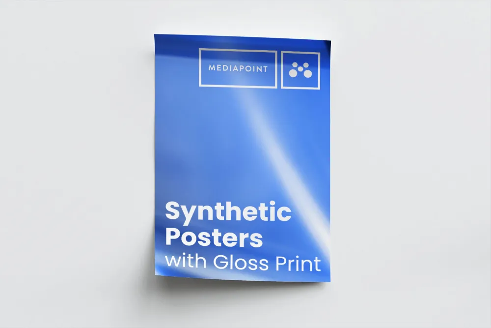 Synthetic Posters with Gloss Print