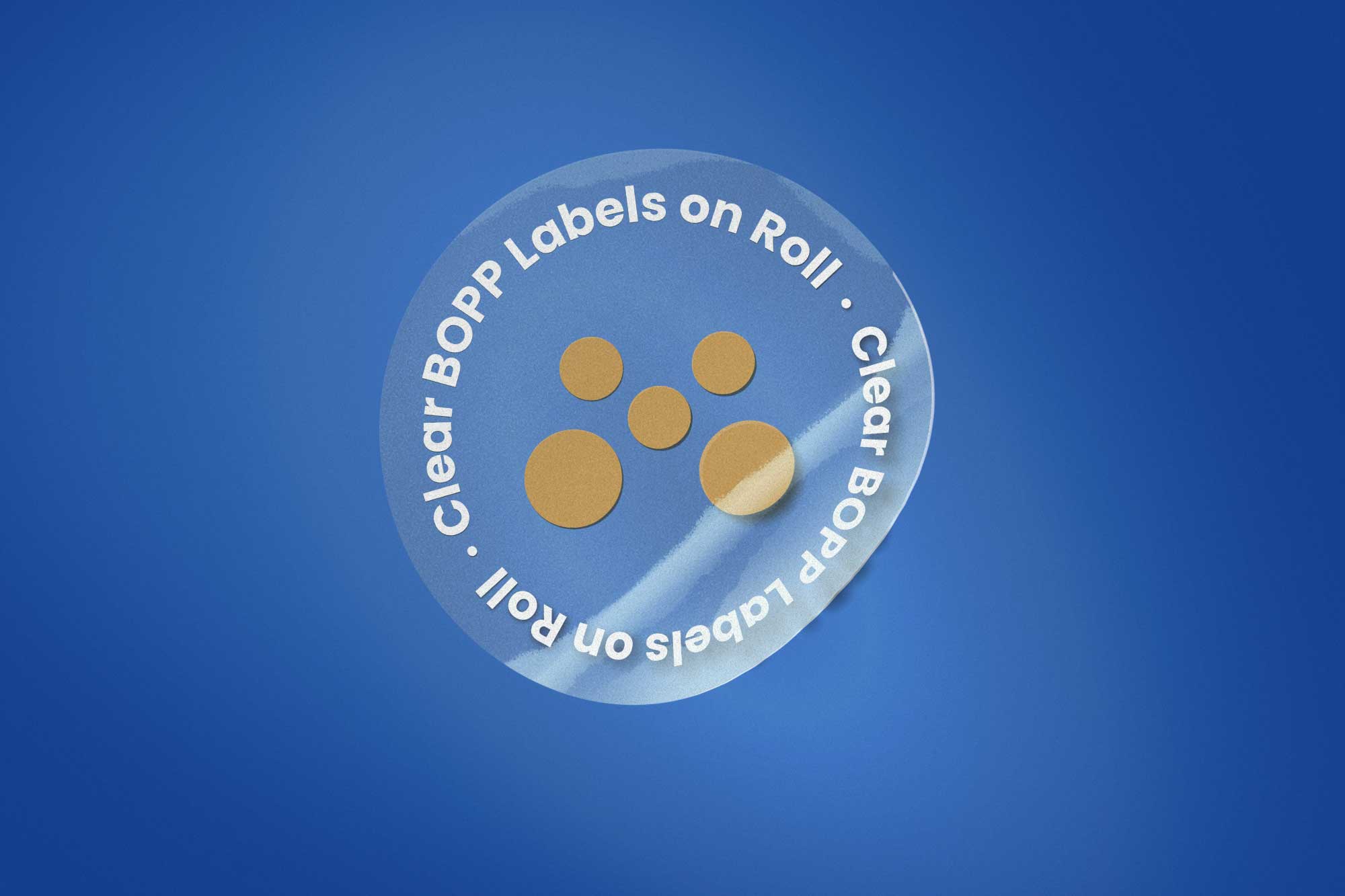 Clear BOPP Labels on Roll - image 2