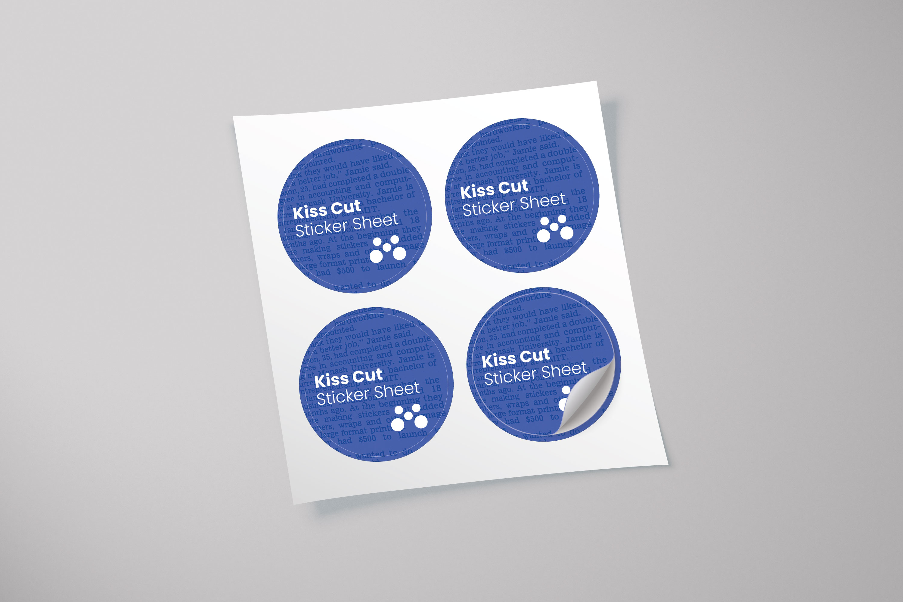 Kiss Cut Sticker Sheet