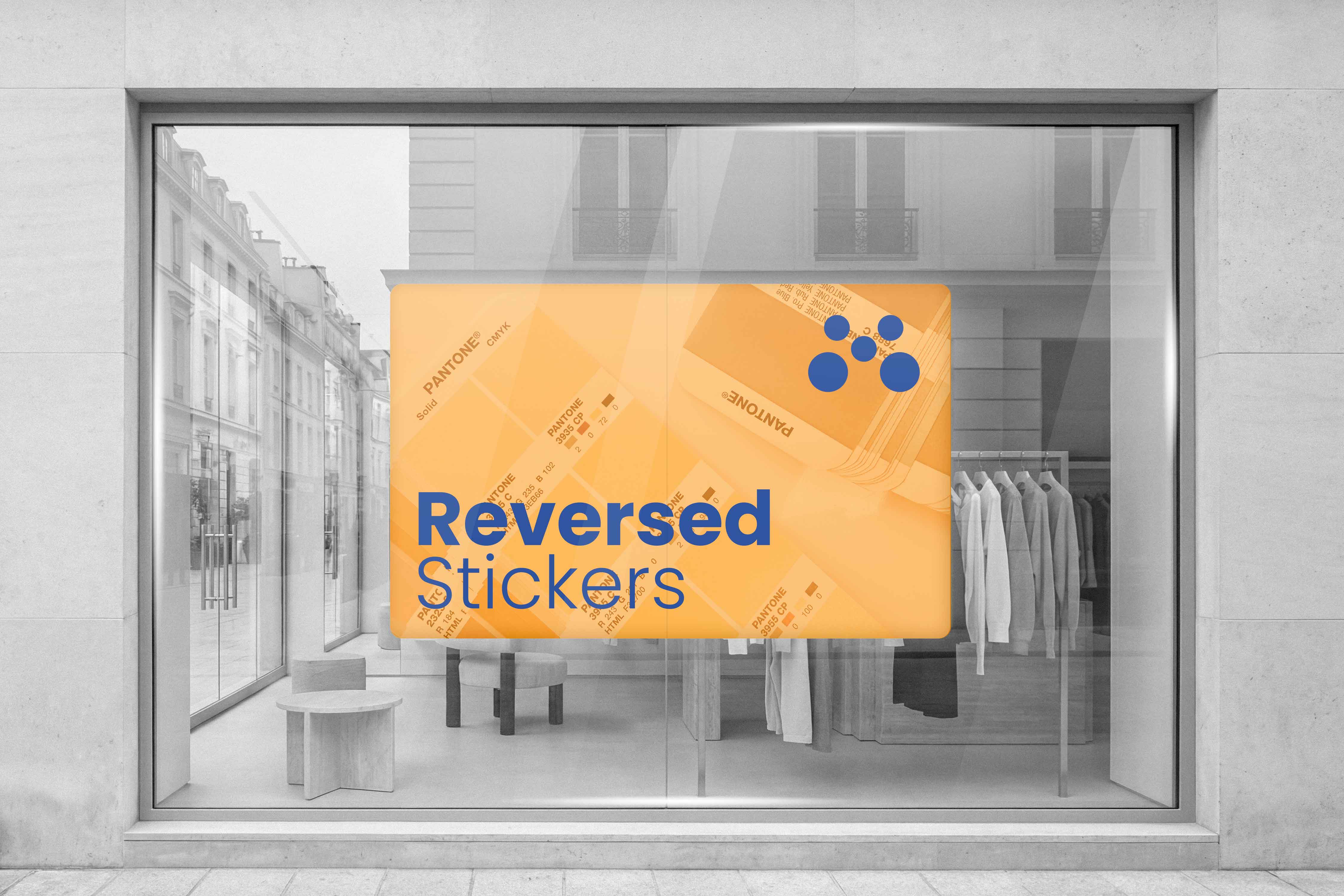 Reversed Stickers
