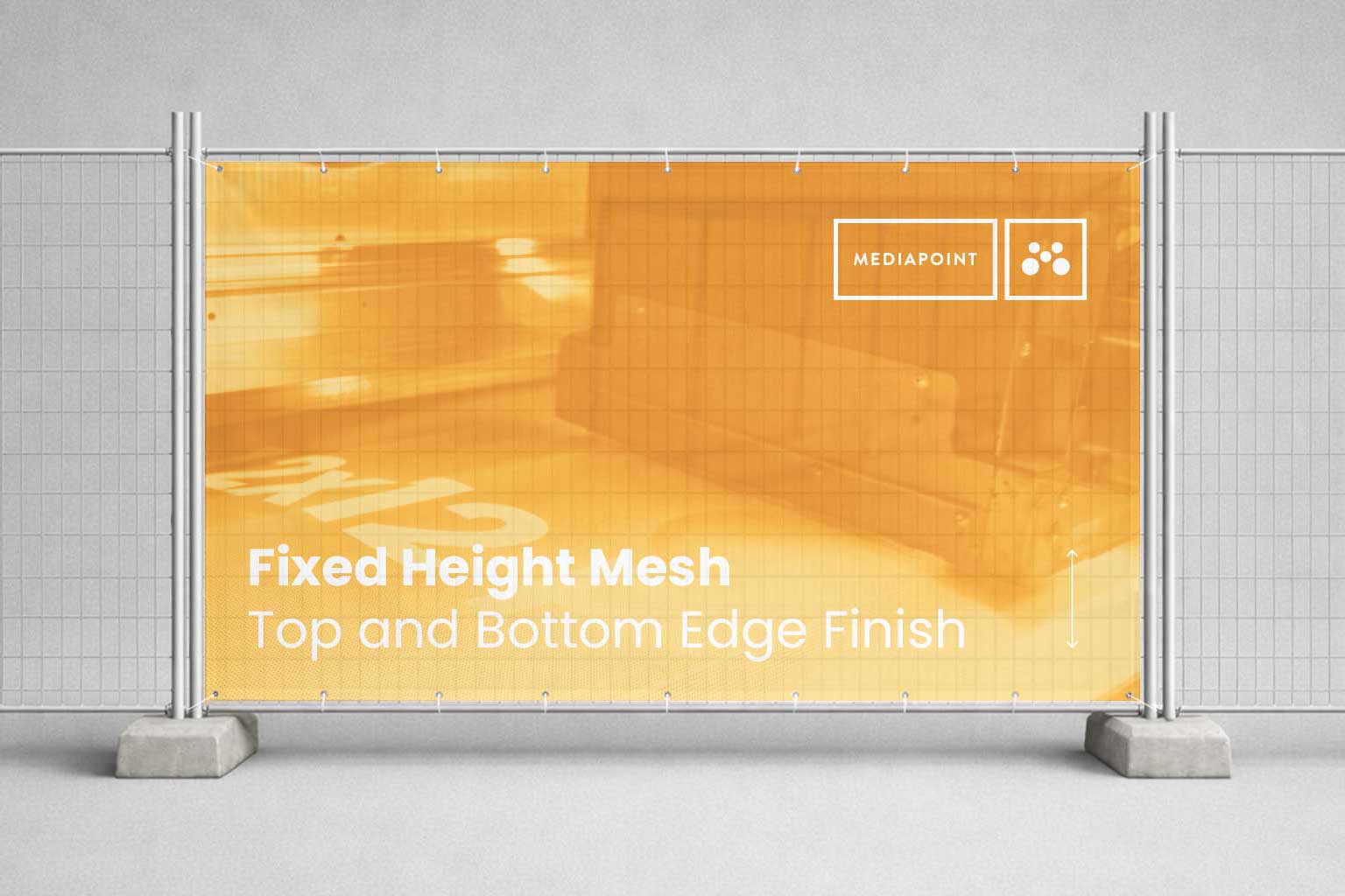 Fixed Height Mesh - Top and Bottom Edge Finish